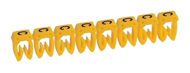 Маркер CAB 3 - для кабеля 0,15-0,5 мм² - заглавная буква C